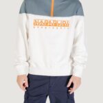 Felpa senza cappuccio Napapijri b-saturnia hz Panna - Foto 1