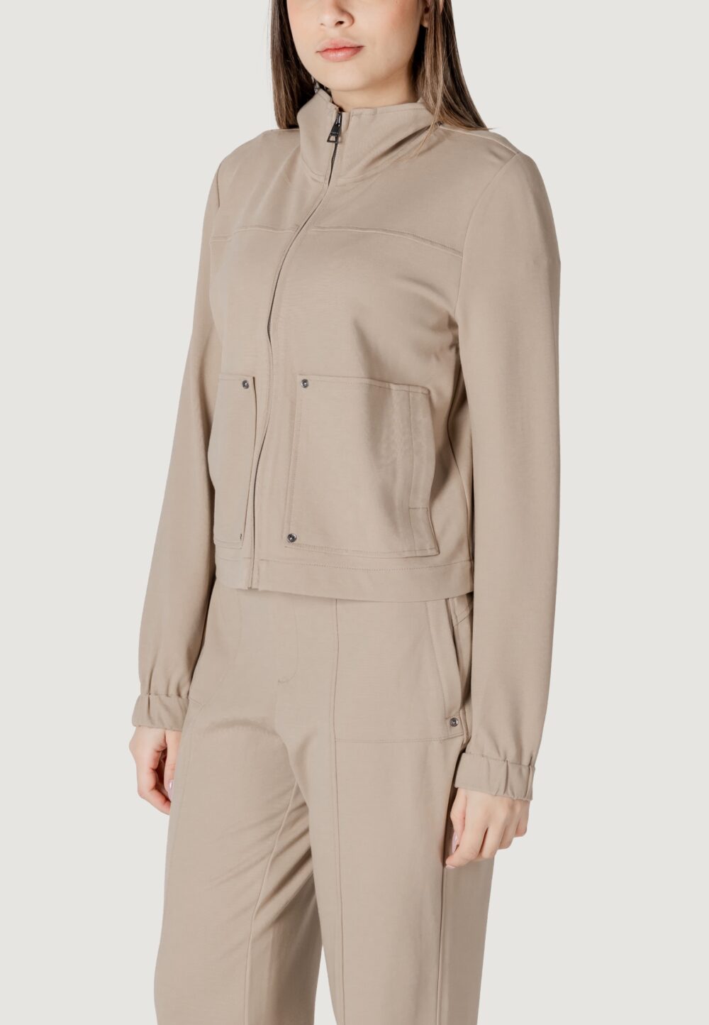 Giacchetto Street One zip_jacket_loose fit_ set Beige - Foto 2
