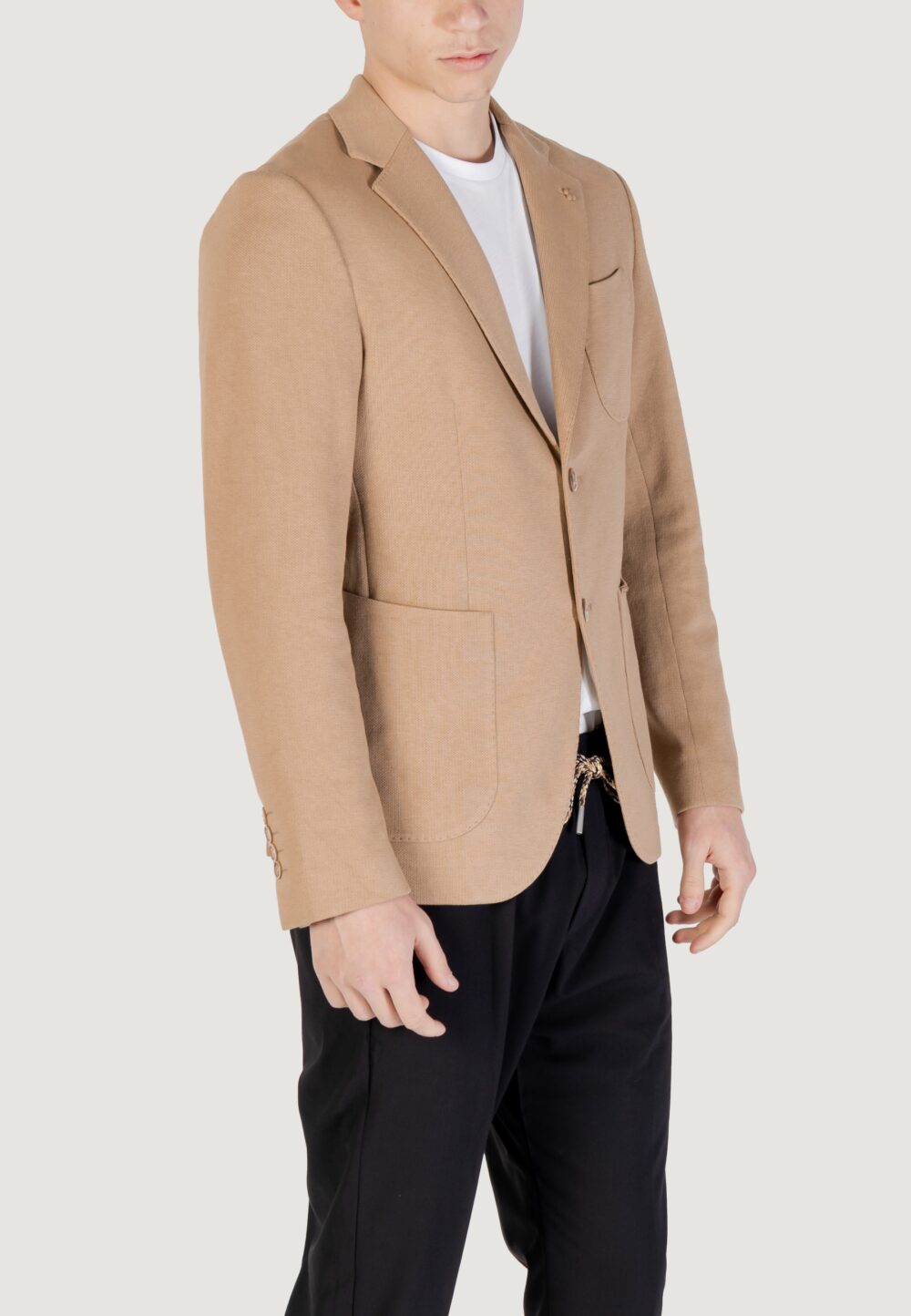 Giacca Gianni Lupo Beige - Foto 3