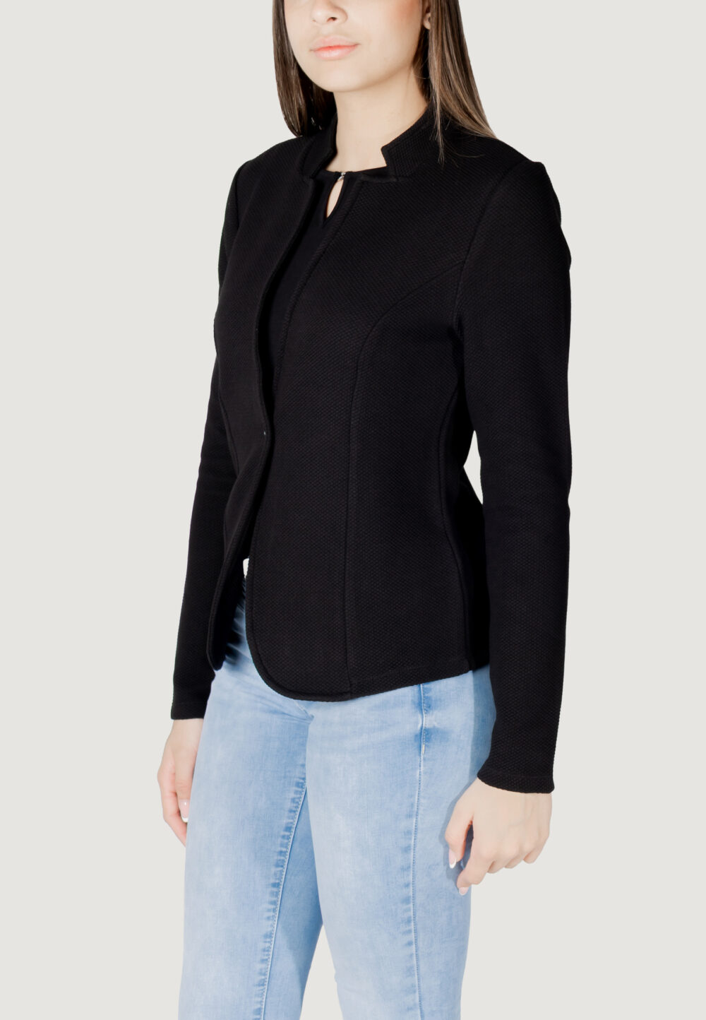 Giacca Street One jaquard blazer Nero - Foto 2