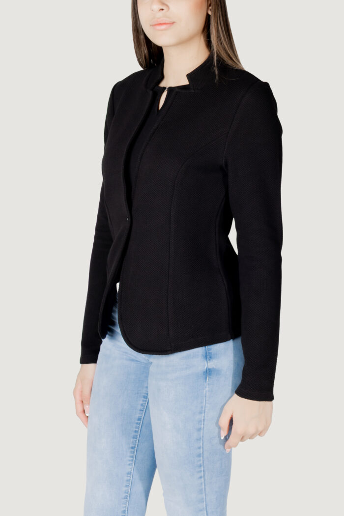 Giacca Street One jaquard blazer Nero