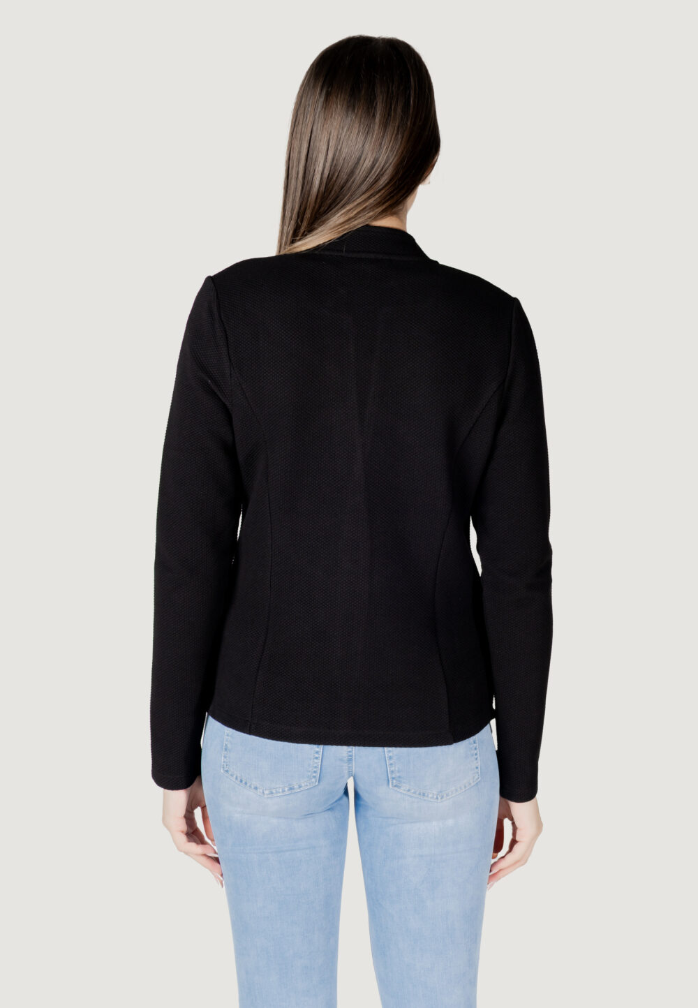 Giacca Street One jaquard blazer Nero - Foto 4
