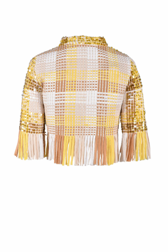 Giacca da completo Elisabetta Franchi  BEIGE/GIALLO