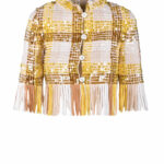 Giacca da completo Elisabetta Franchi BEIGE/GIALLO - Foto 1