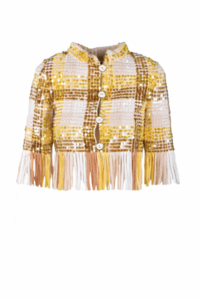 Giacca da completo Elisabetta Franchi  BEIGE/GIALLO
