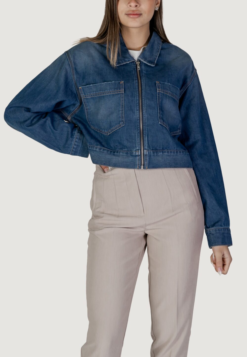 Giacchetto Replay Denim - Foto 1