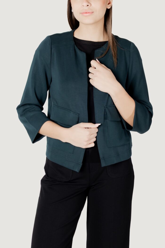 Giacchetto Street One silk look jacket Verde Scuro