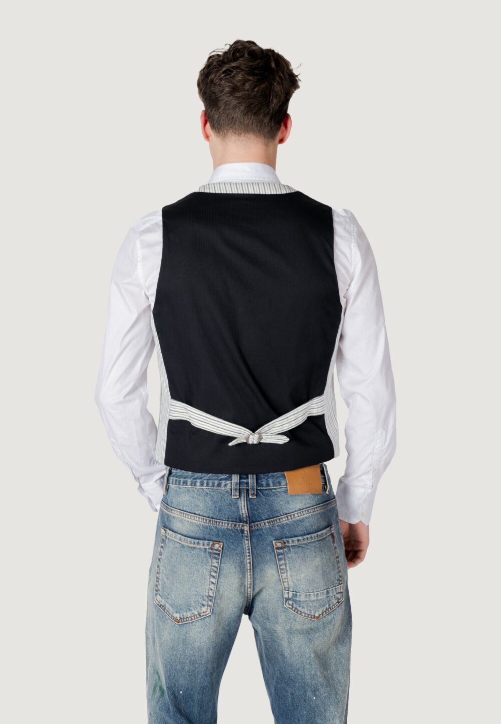 Gilet Casual Gianni Lupo Nero - Foto 3