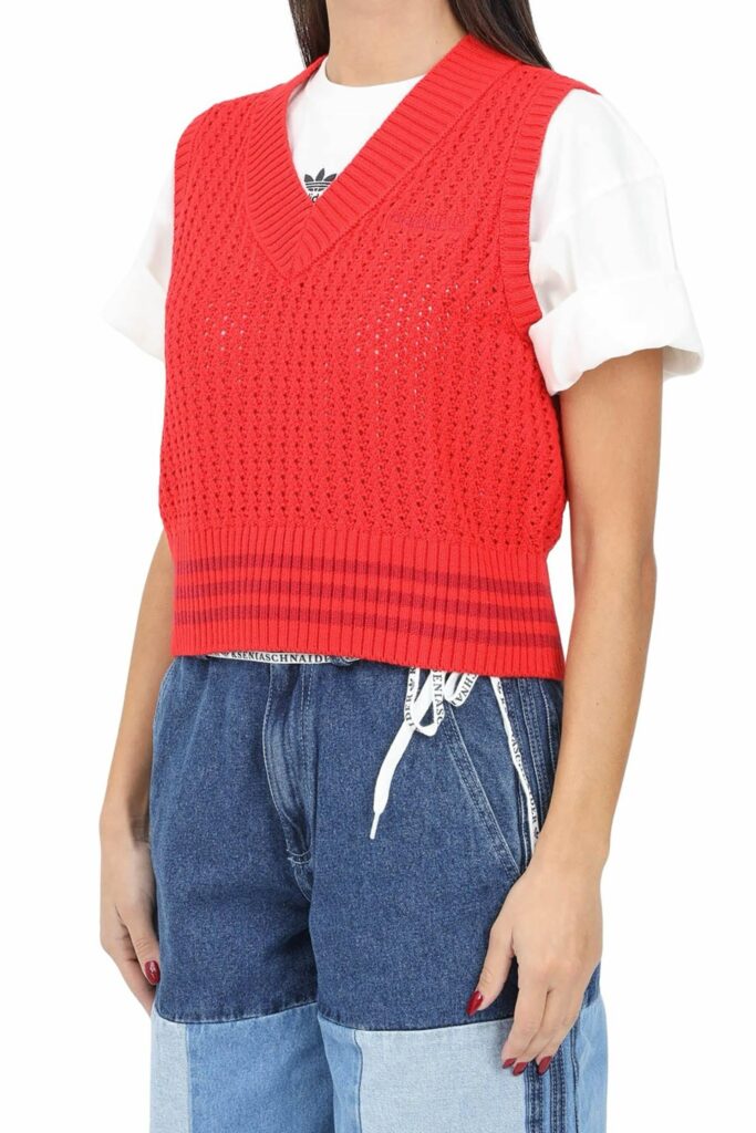 Gilet da completo Adidas Originals  Rosso