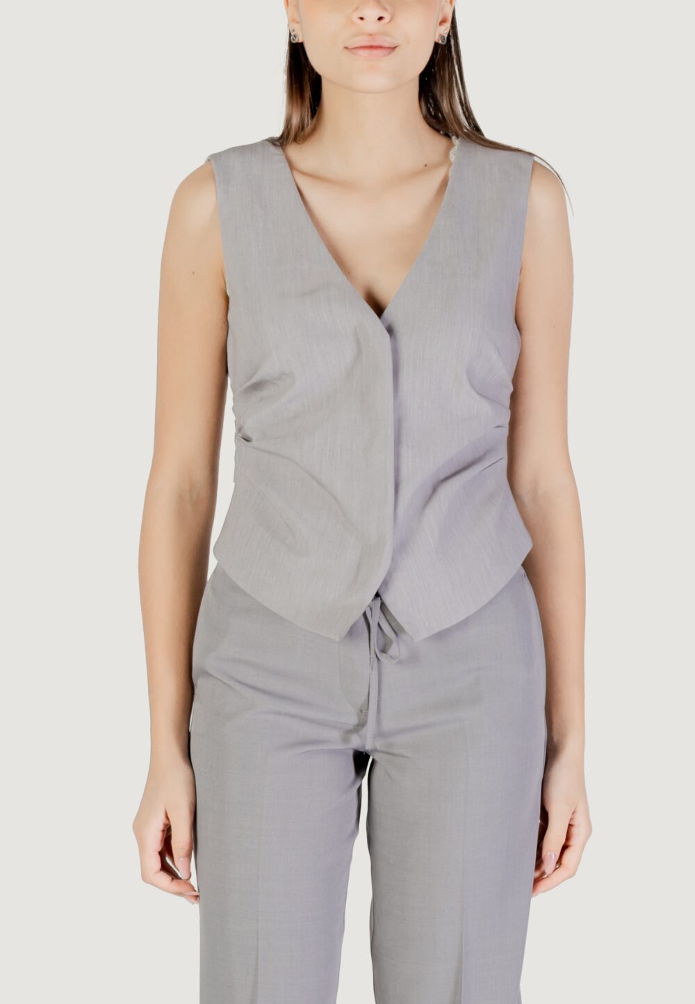 Gilet da completo Only onlraven life s/l rush fit vest cc tlr Grigio Chiaro - Foto 1