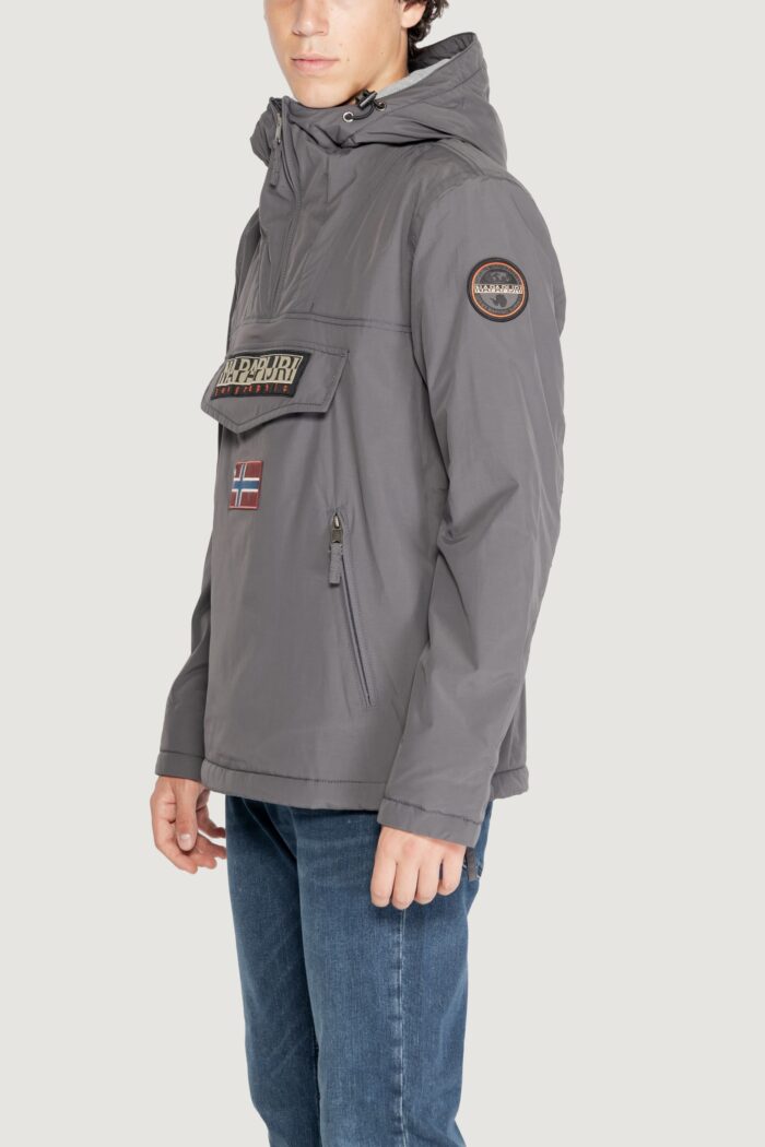 Giubbotto Napapijri rainforest pocket 2 Grigio Scuro