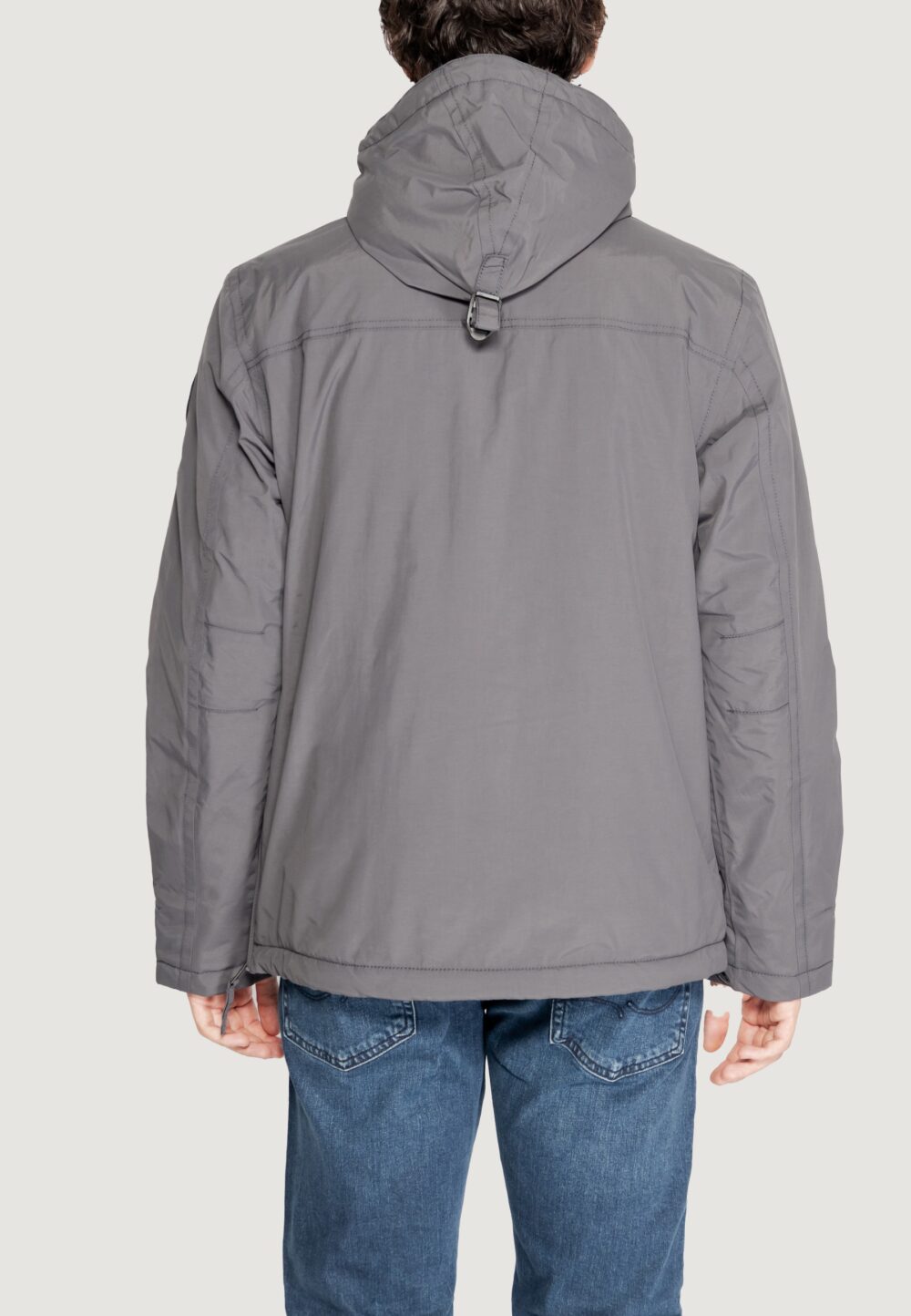 Giubbotto Napapijri rainforest pocket 2 Grigio Scuro - Foto 4