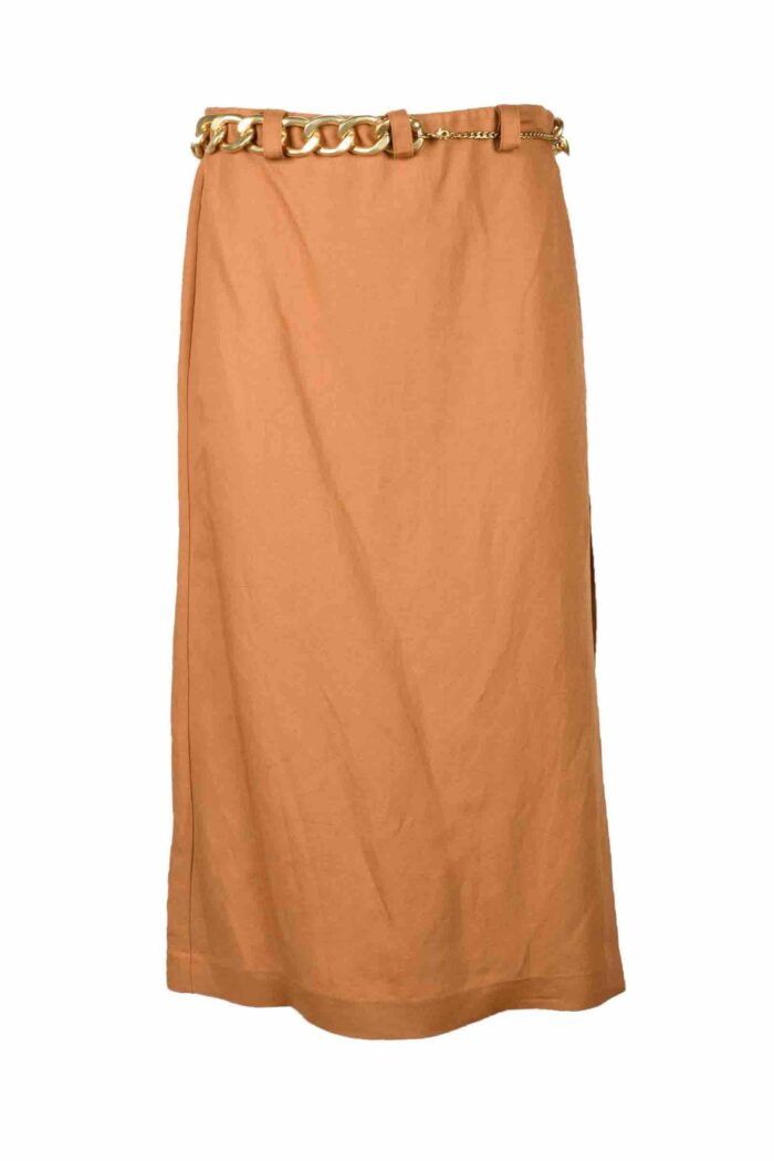 Gonna lunga Patrizia Pepe  Beige scuro