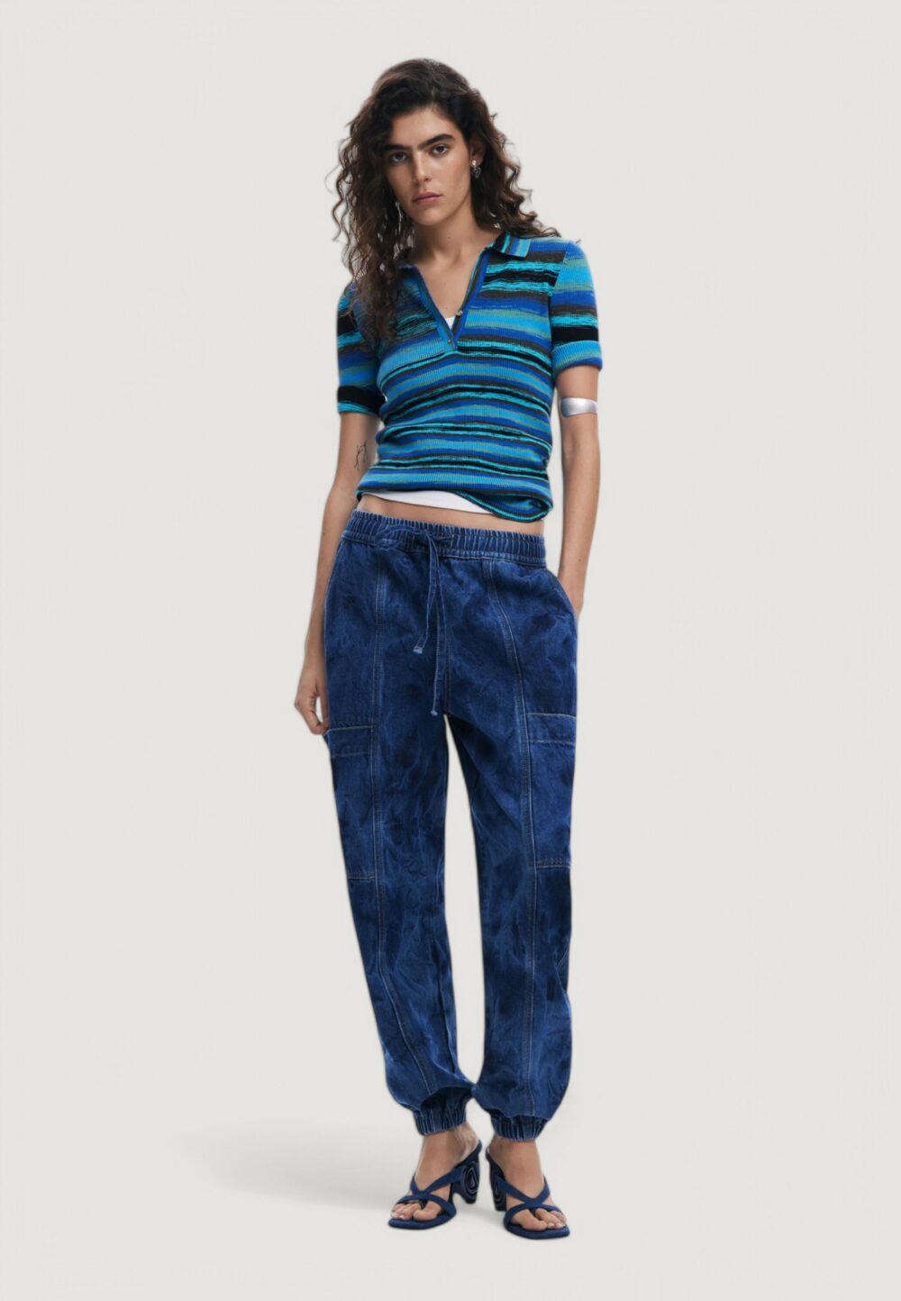 Jeans baggy Desigual denim_alaska Denim - Foto 2