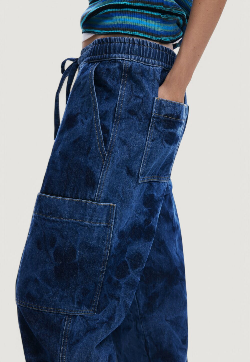 Jeans baggy Desigual denim_alaska Denim - Foto 4