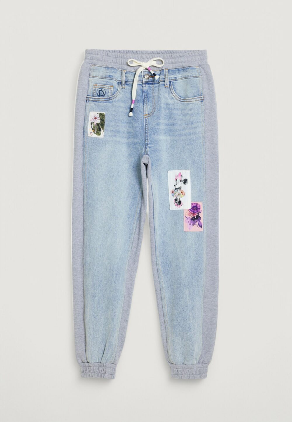 Jeans baggy Desigual denim_minnie Denim chiaro - Foto 5