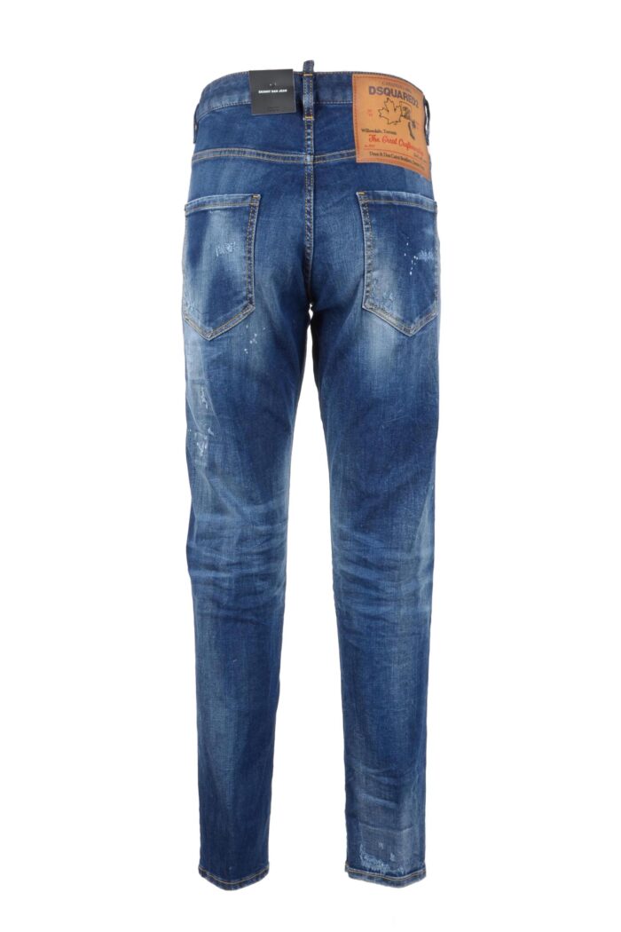 Jeans mom Dsquared2  Blu