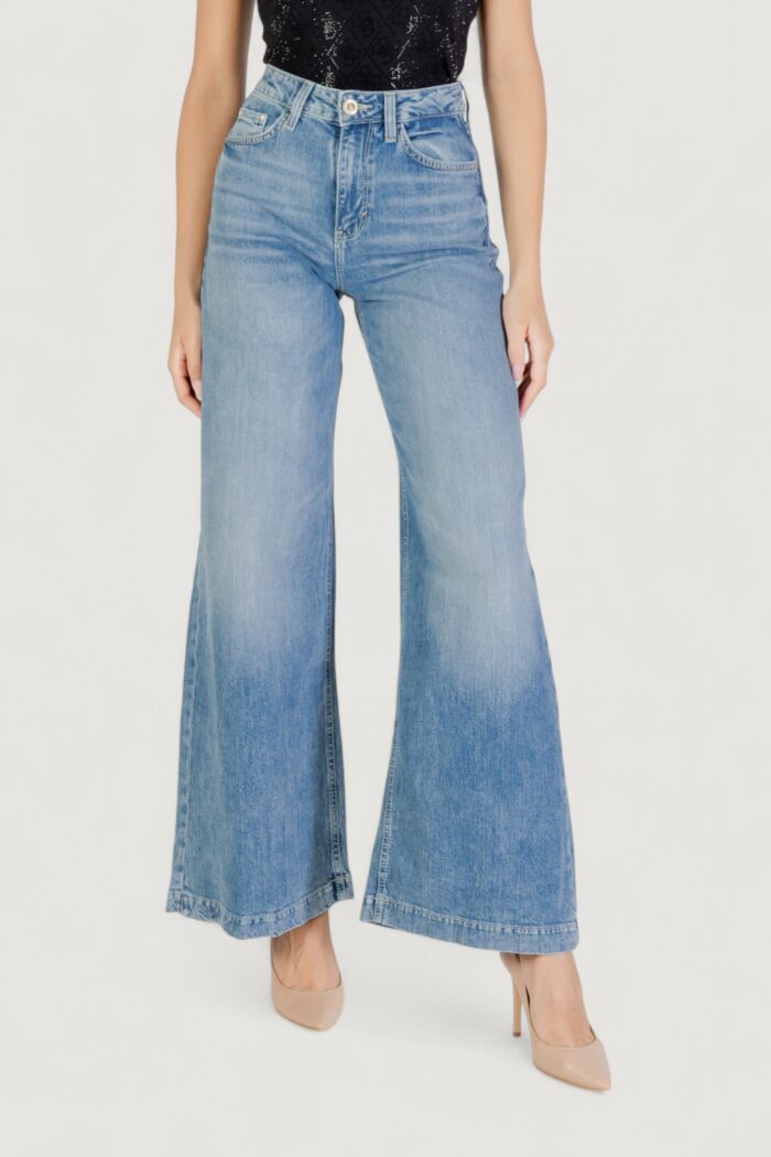 Jeans larghi Guess bellagio Denim chiaro