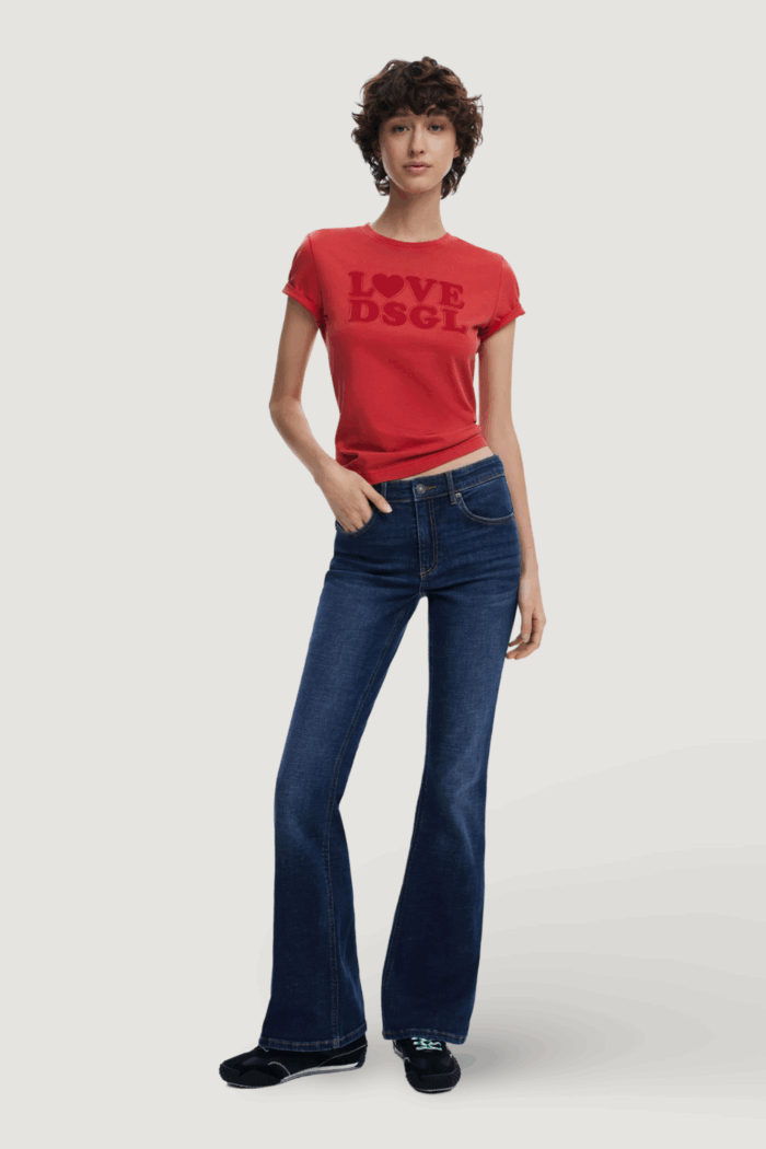 Jeans bootcut Desigual denim_kusama Denim scuro