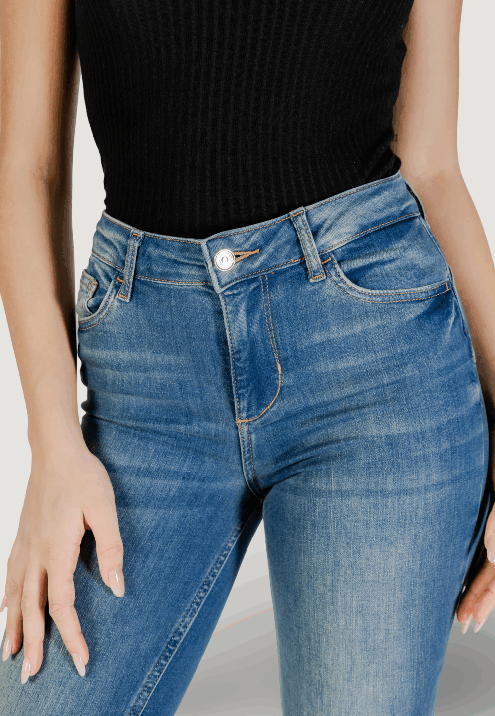 Jeans bootcut Liu-Jo b.up beat h.w. Dark Blue Denim - Foto 2
