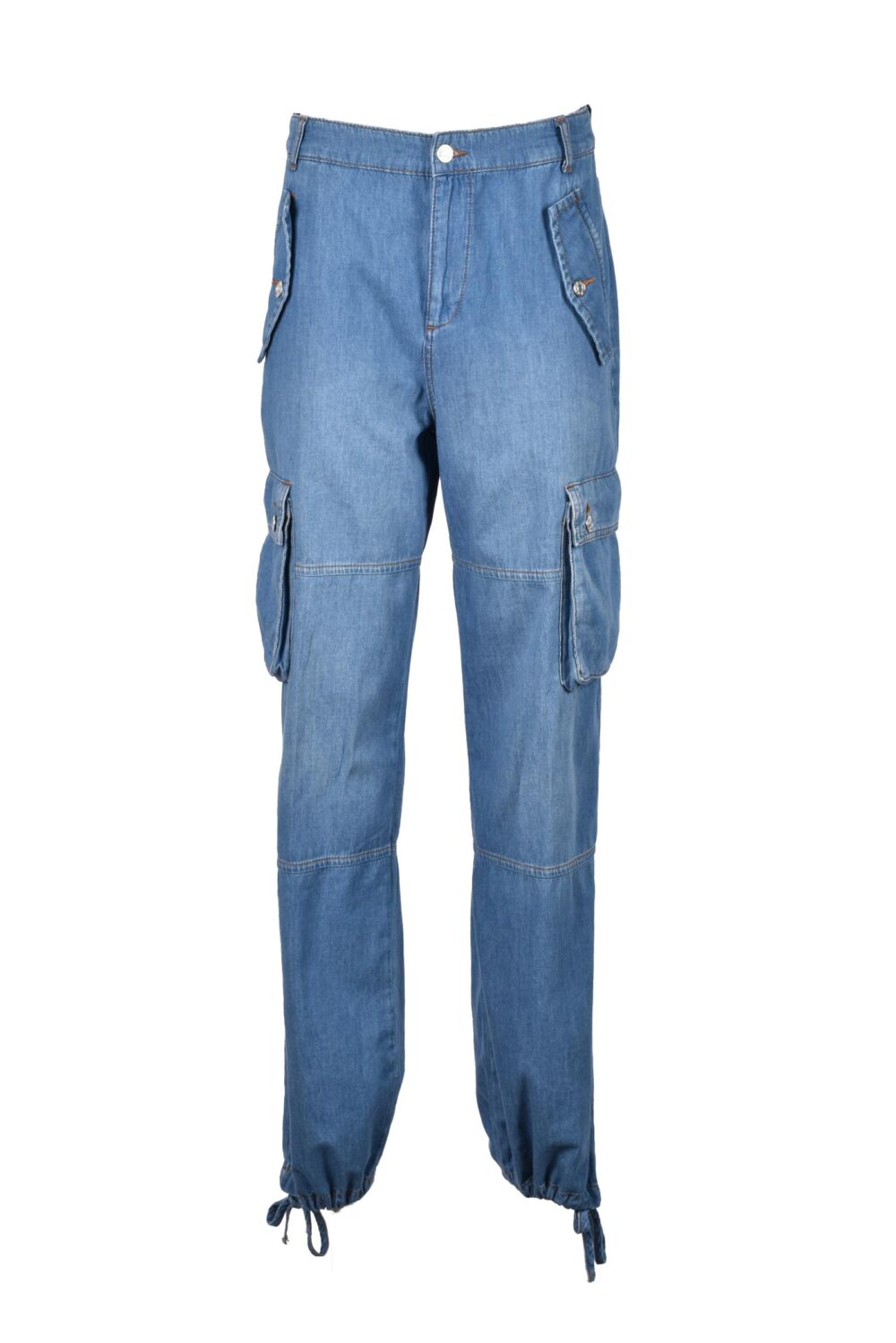 Jeans mom MOSCHINO JEANS Azzurro - Foto 1