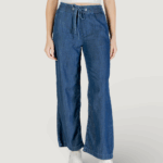 Jeans mom Street One style-wide leg hw Blue Denim Scuro - Foto 1