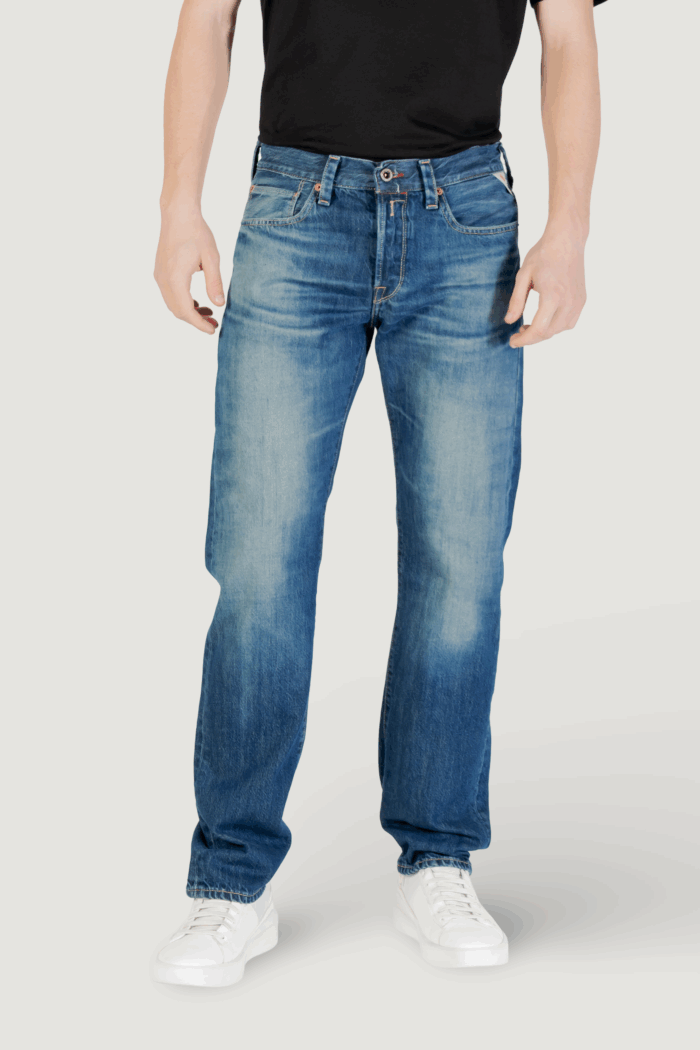 Jeans Replay  Blue Denim Scuro