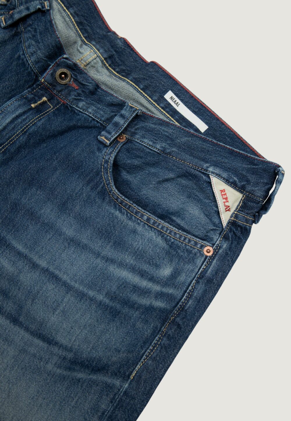 Jeans Replay Denim scuro - Foto 2