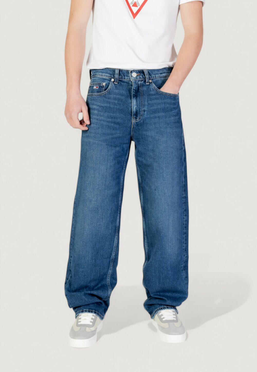 Jeans Tommy Hilfiger Jeans jaimie rlxd str ch01 Denim scuro - Foto 1