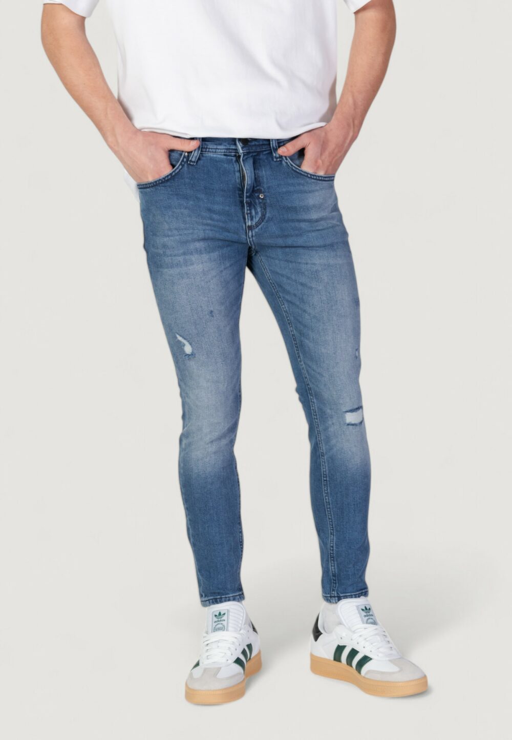 Jeans skinny Antony Morato karl cropped fit Denim - Foto 5