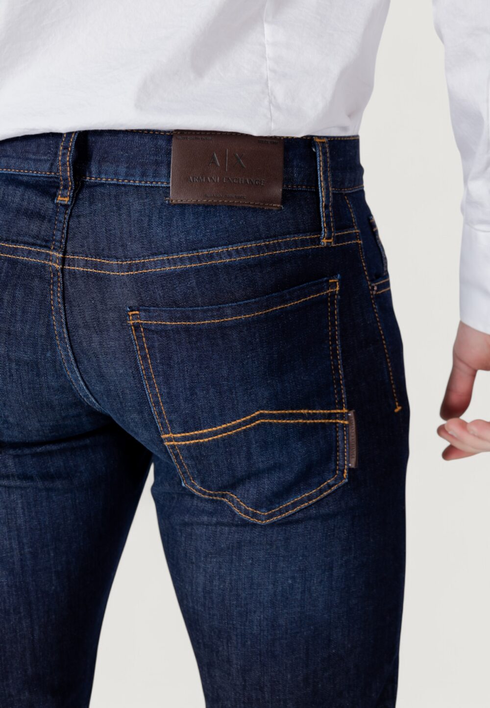 Jeans skinny Armani Exchange Blue Denim Scuro - Foto 5