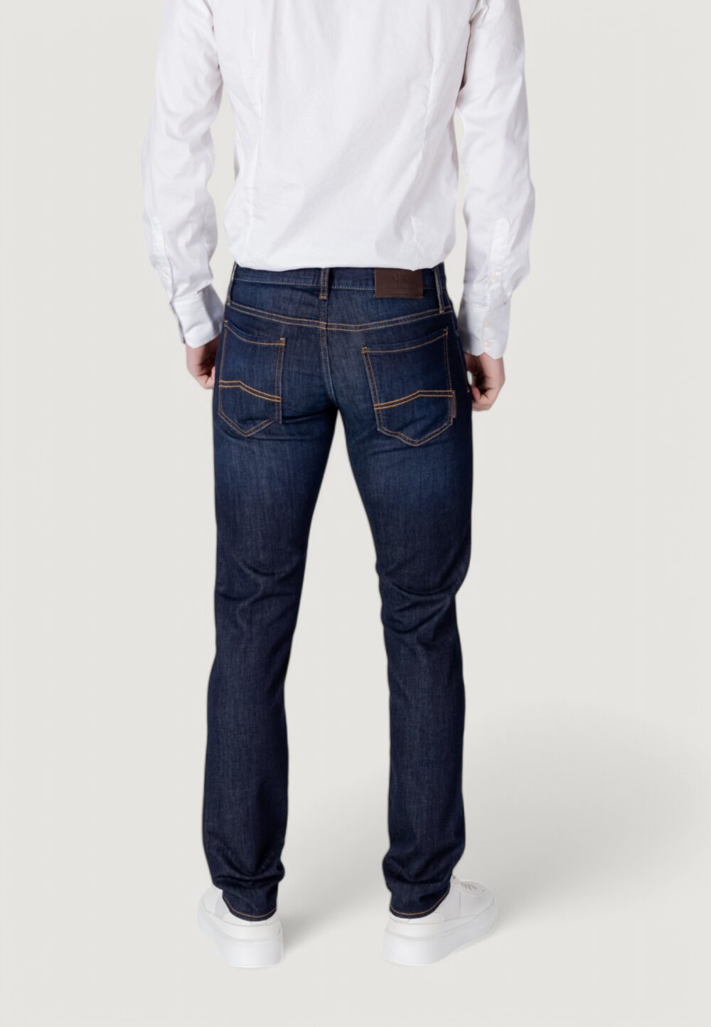 Jeans skinny Armani Exchange Blue Denim Scuro - Foto 4