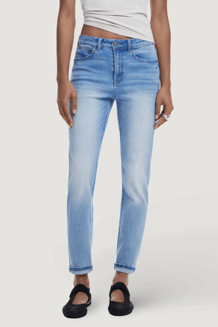 Jeans skinny Desigual denim_leyster Denim chiaro