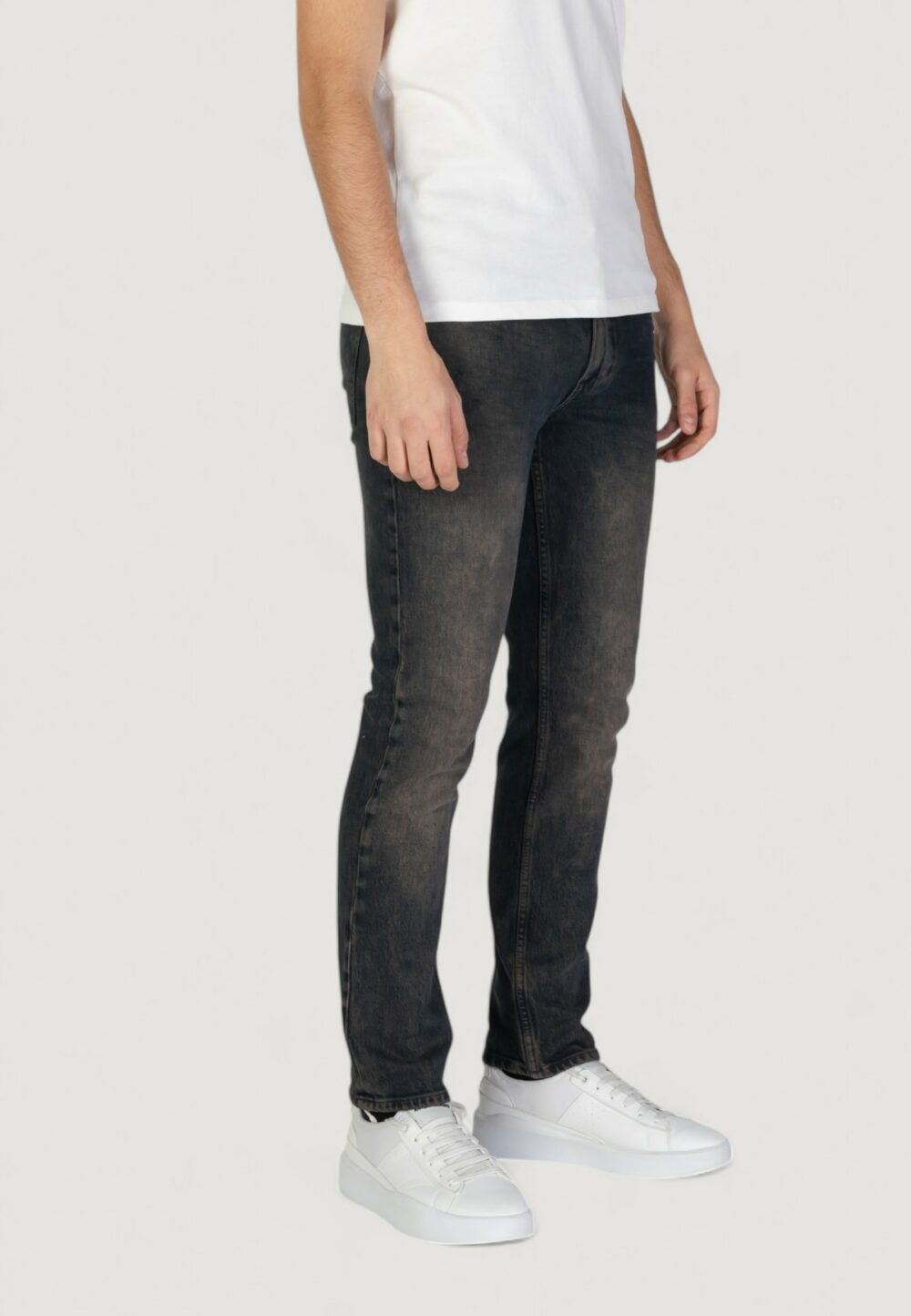 Jeans slim Boss delaware bo 10265570 02 Blue scuro - Foto 3