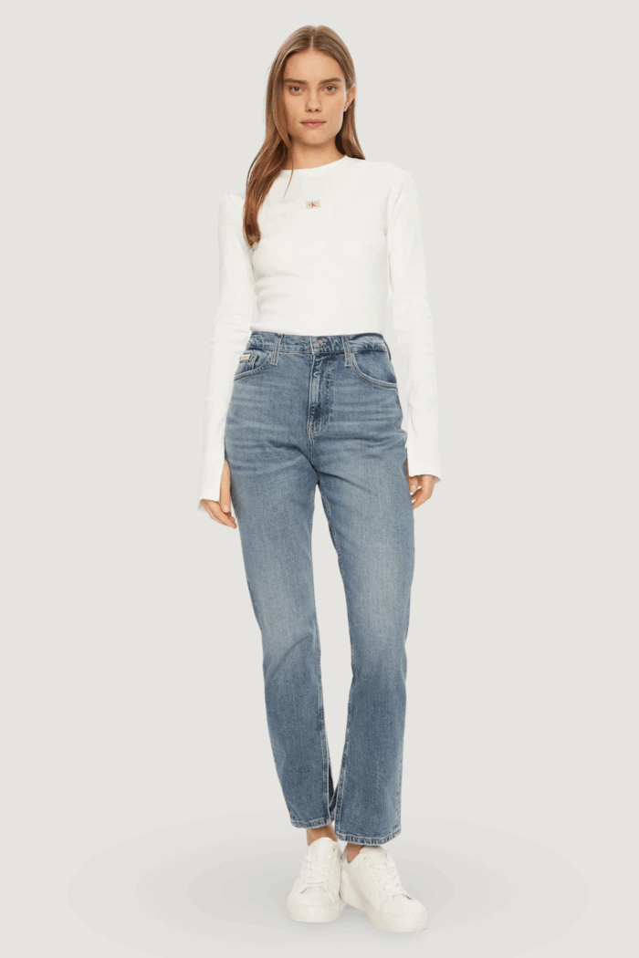 Jeans slim Calvin Klein Jeans authentic slim strai Denim