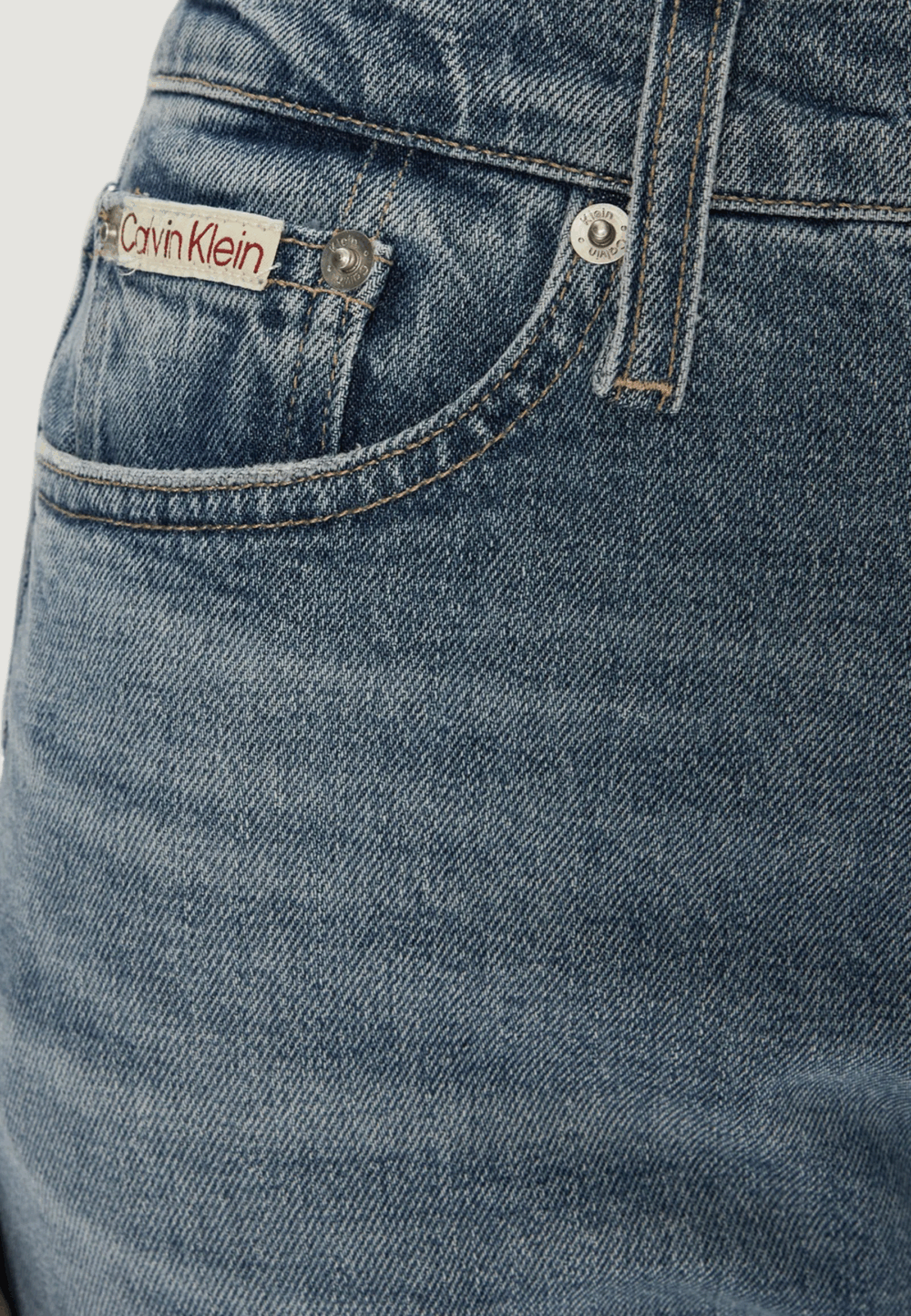 Jeans slim Calvin Klein Jeans authentic slim strai Denim - Foto 4