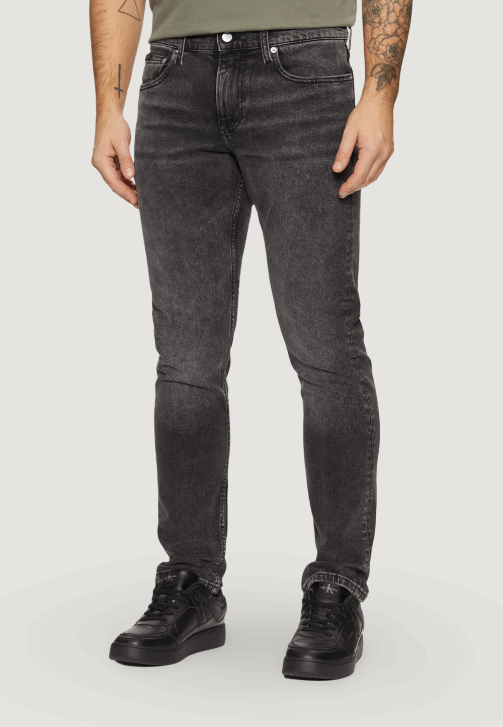 Jeans slim Calvin Klein Jeans slim Grigio - Foto 1