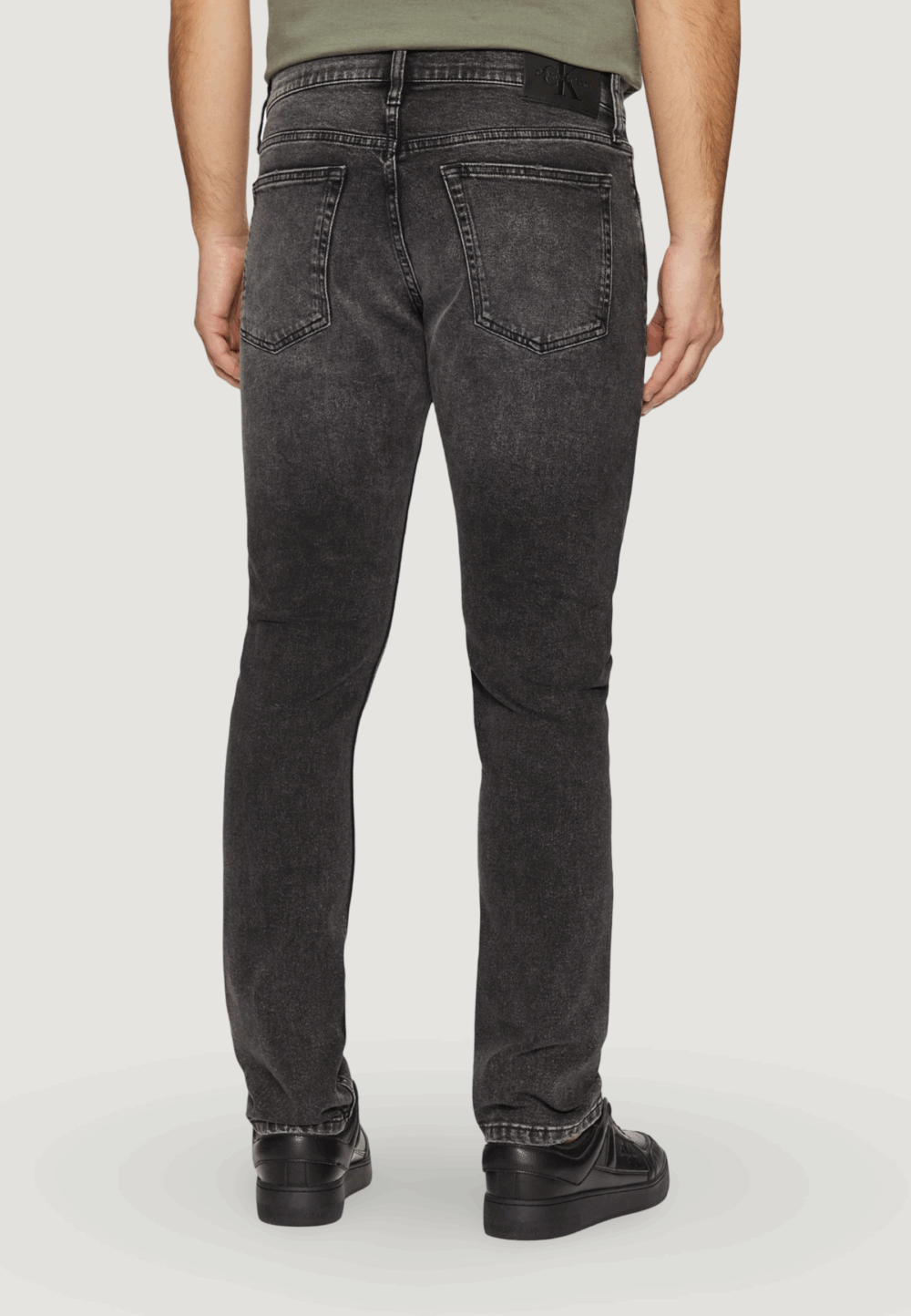 Jeans slim Calvin Klein Jeans slim Grigio - Foto 3