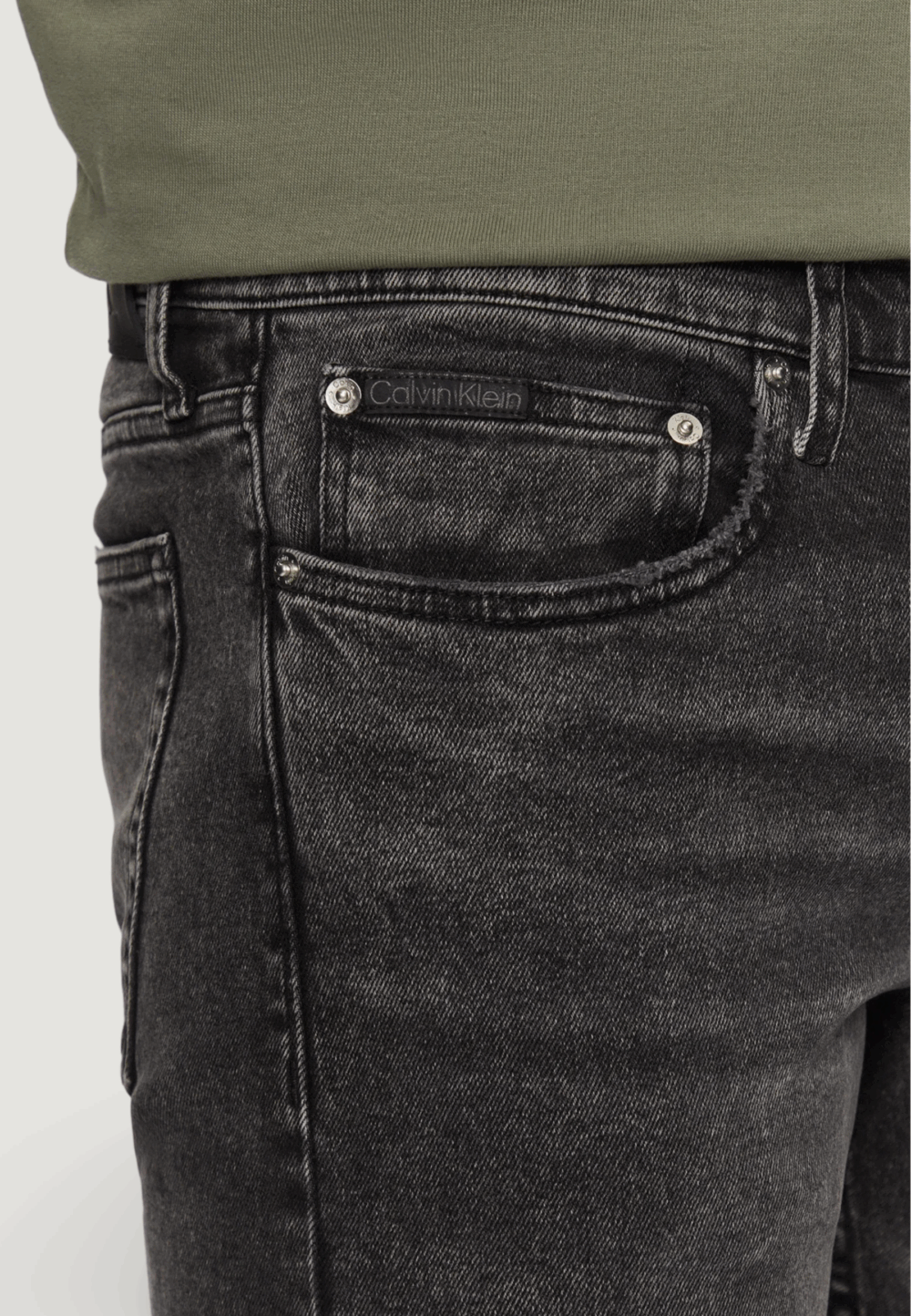 Jeans slim Calvin Klein Jeans slim Grigio - Foto 4