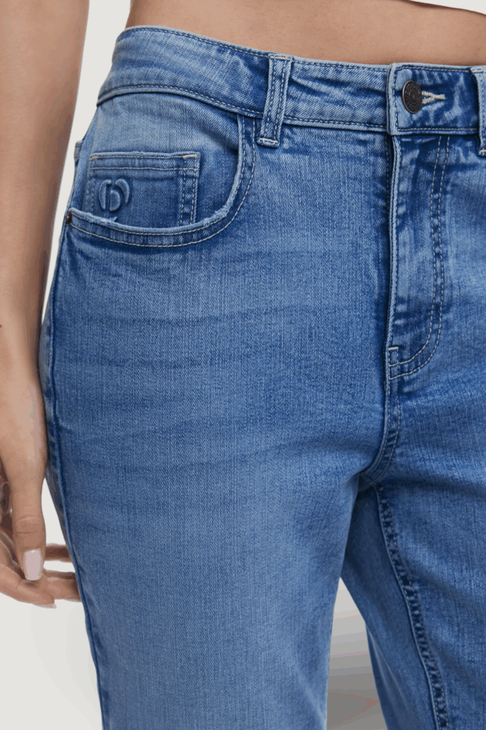 Jeans skinny Desigual denim_belma Denim chiaro
