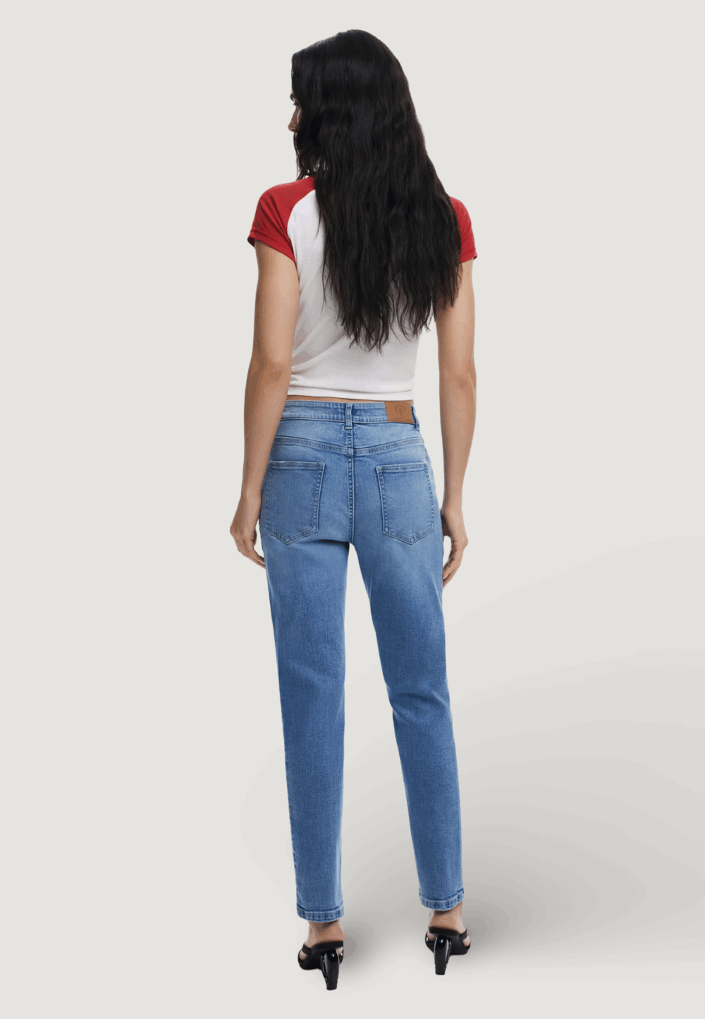 Jeans skinny Desigual denim_belma Denim chiaro - Foto 5
