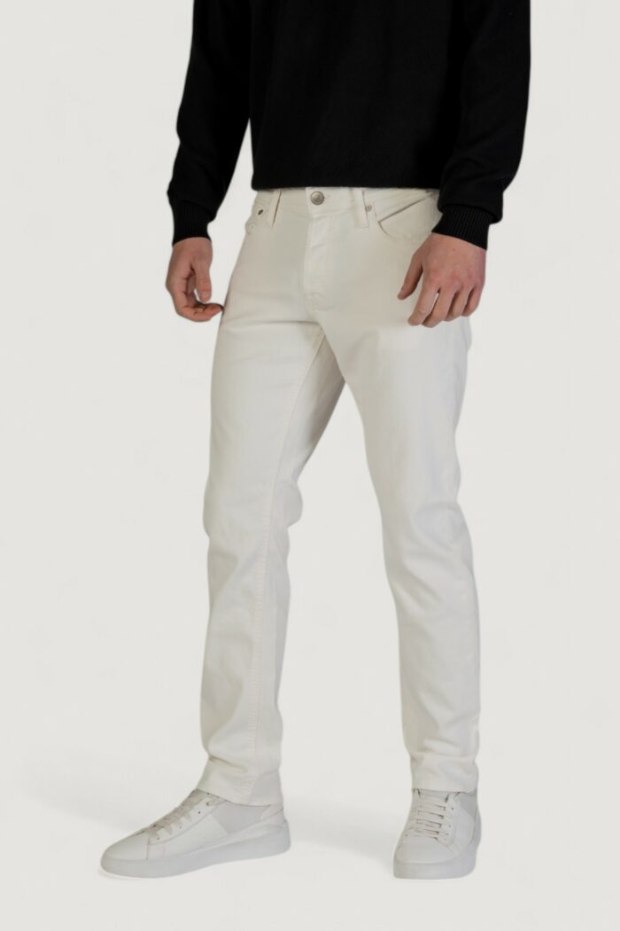 Jeans slim Jack Jones jjiglenn jjoriginal sq 912 sn Bianco