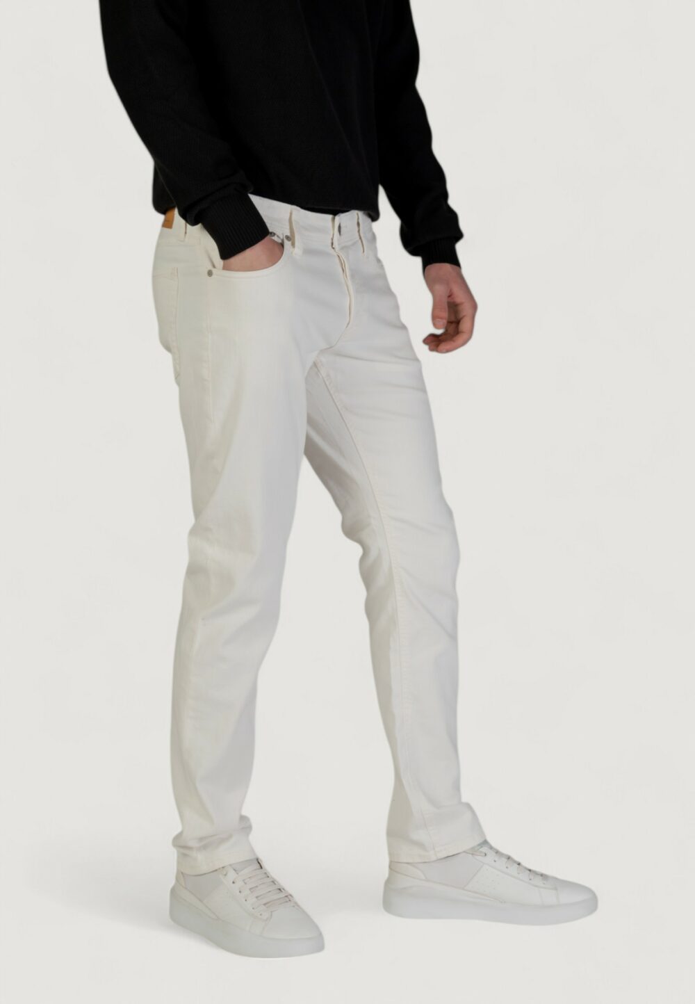 Jeans slim Jack Jones jjiglenn jjoriginal sq 912 sn Bianco - Foto 3
