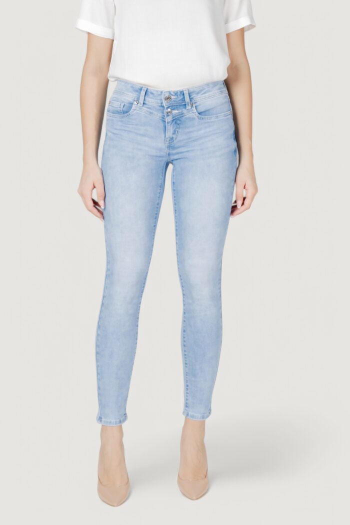 Jeans slim Street One qr style-york Denim chiaro