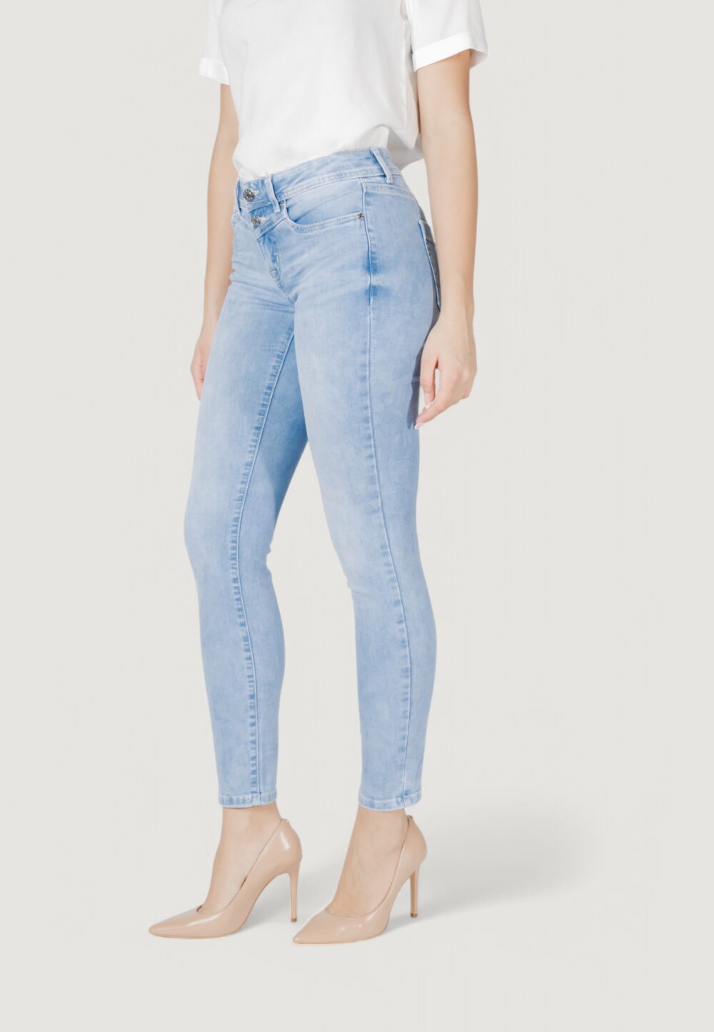 Jeans slim Street One qr style-york Denim chiaro - Foto 2