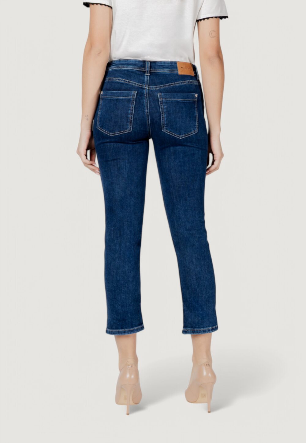 Jeans slim Street One qr style-jane,mw,dark Denim scuro - Foto 4