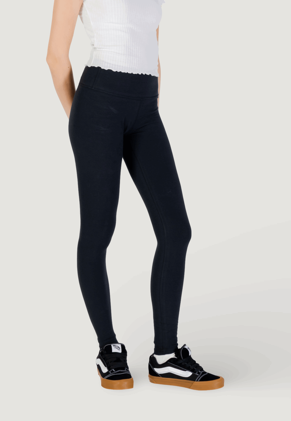 Leggings Converse wordmark legging Nero - Foto 3