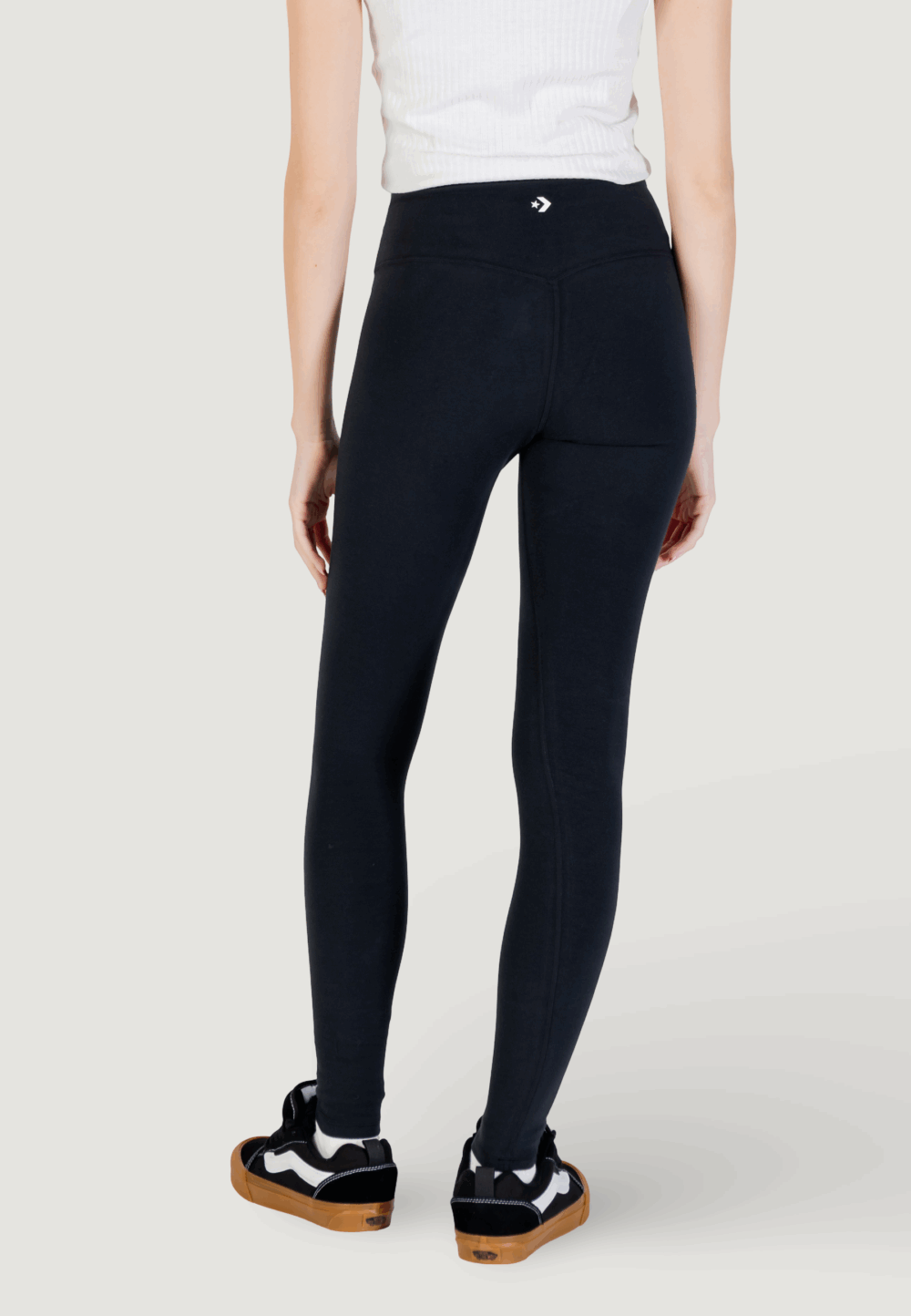 Leggings Converse wordmark legging Nero - Foto 4