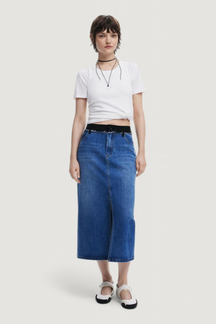 Longuette Desigual fal_cervantes Blue Denim