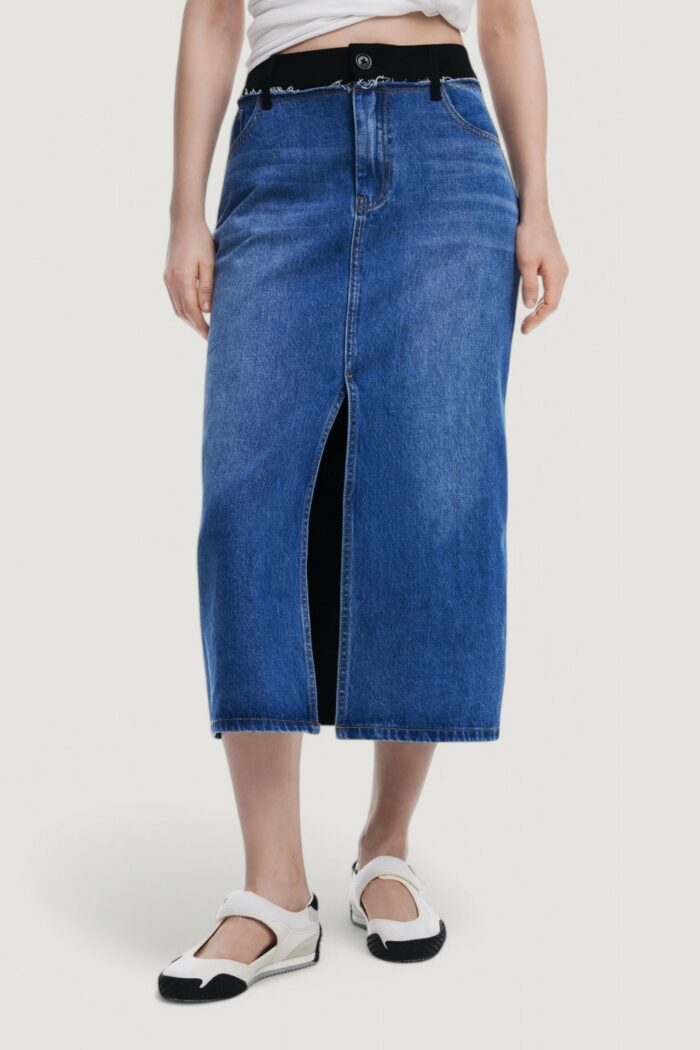 Longuette Desigual fal_cervantes Blue Denim